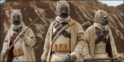 Quel est l'autre nom des pillards Tusken, les habitants du désert de Tatooine qui s'en prennent aux fermiers ?
