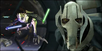 De quelle couleur sont les sabres laser de Grievous ?