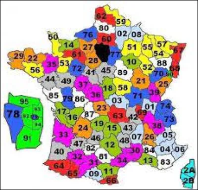 Je me trouve dans un département comprenant le chiffre 9. Je suis la ville de ...