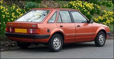 Quelle est cette auto des années 80 ?