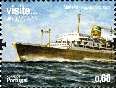 Le "paquete" (paquebot) ''Santa Maria'' a connu une bien singulière histoire : laquelle ?