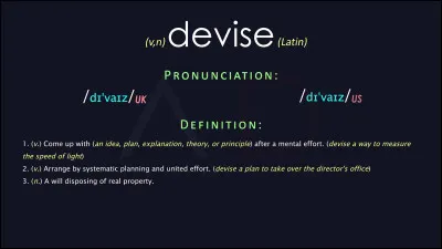 Quelle est ta devise ?