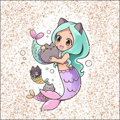 Le chat est amphibie.