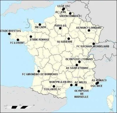 Quel club est en tte  la fin de la 1re journe de L1 ?