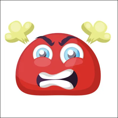 Lorsque l'on s'énerve, on voit...