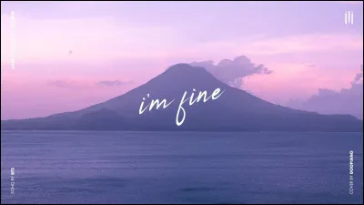 Quel groupe chante "I'm Fine" ?