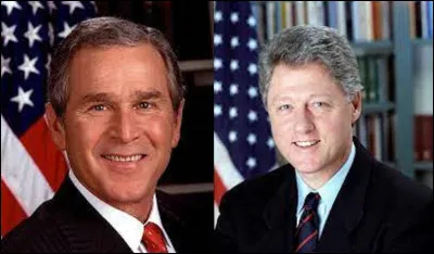 Ce 20 janvier, George W.Bush succède à Bill Clinton.