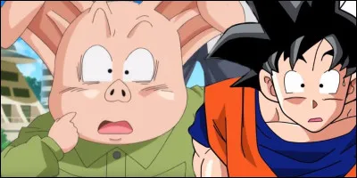 Au début de ''Dragon Ball'', Goku rencontre un cochon, quel est son nom ?