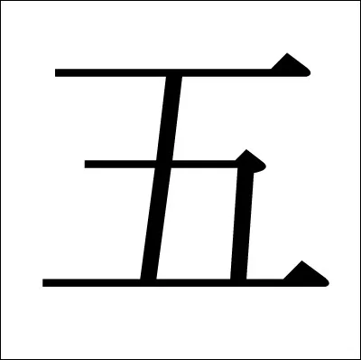 Quel chiffre correspond à ce kanji ?