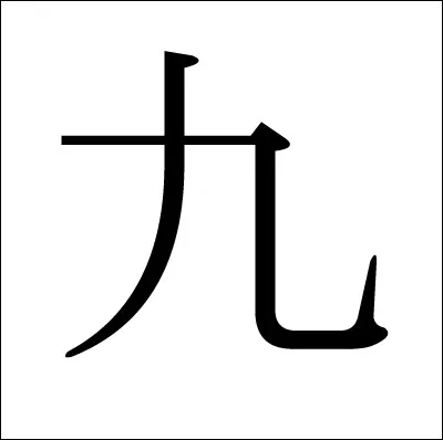 Quel chiffre correspond à ce kanji ?