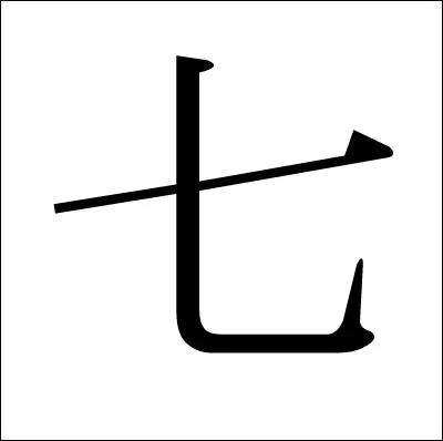 Quel chiffre correspond à ce kanji ?