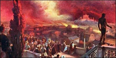 Foulques Nerra, comte d'Anjou, accusa son épouse d'adultère, elle fut brûlée vive. À une autre occasion, il a imité un empereur romain, lequel ?