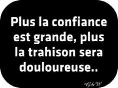 Imagine : tu vois ton mec/ta meuf embrasser quelqu'un d'autre.Que fais-tu ?