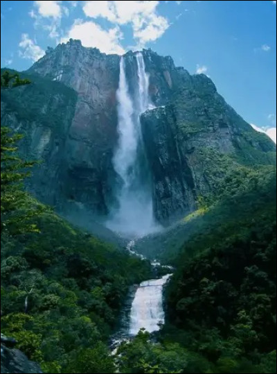 Géographie : Dans quel pays d'Amérique du Sud se situe Salto Angel, la plus haute chute du monde ?