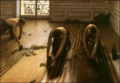 Art : Quel peintre est l'auteur de la toile "Les raboteurs de parquet" en 1875 ?