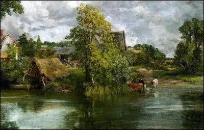 1776-1837 - Ce peintre britannique s'illustre dans les scènes de la vie rurale, sans recherche du pittoresque et a ainsi développé une nouvelle approche de la peinture qui a inspiré les peintres de Barbizon. Quel est cet artiste considéré au 19e siècle, comme le père de la peinture anglaise et comme avant-gardiste de l'impressionnisme ?