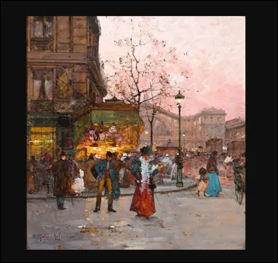 1854-1941- Il croque sur le vif, le quotidien des Parisiens de la Belle Epoque Eugène Gallien Laloue. Ses uvres rattachées au mouvement impressionnisme sont exposées à Paris, Reims et même aux États-Unis. Pourquoi sa notoriété est-elle restée dans l'ombre de son talent ?