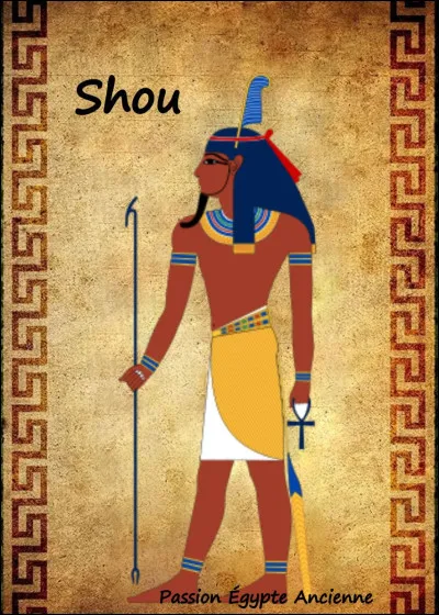 Vrai ou faux ? Dans la mythologie égyptienne, Shou est le dieu de l'écriture et de la connaissance.