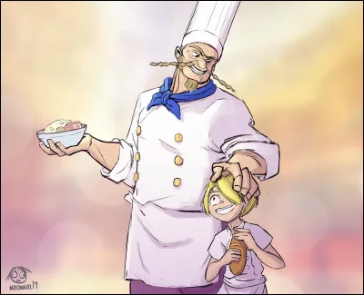 Pourquoi Zeff a-t-il perdu une jambe ? (Manga)