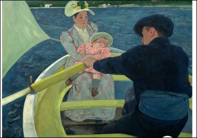 1844-1926 - Un clin d'il à cette Française d'adoption , Mary Cassat dont le but en 1865 est de devenir peintre et de s'installer à Paris. Son rêve se réalisera et elle se distinguera en devenant peintre de la féminité. Elle fréquentera les impressionnistes et ne cessera de les promouvoir jusqu'à sa mort. Quel est ce grand homme qui l'a qualifiée de "gloire de la France " ?