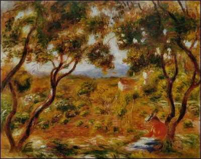 Qui a peint "Les vignes à Cagnes" ?