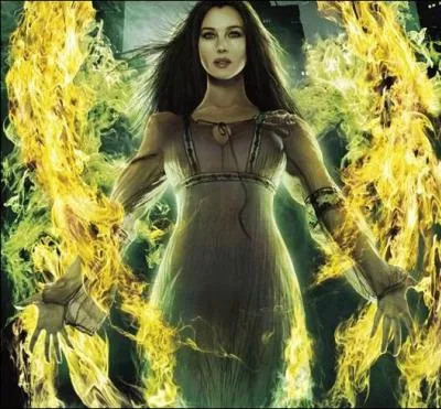 Dans quoi Blake a-t-il enferm la diabolique Morgane et ses morganiens ?