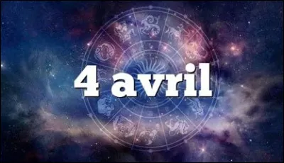 Attention à ne pas sauter la date du 4 avril car...