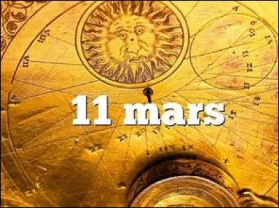 Le 11 mars c'est la journée mondiale...