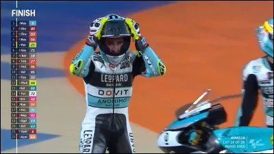 2023 - Ce fut une course mémorable en Moto3. Qui remporta la victoire et le titre de champion du monde ?