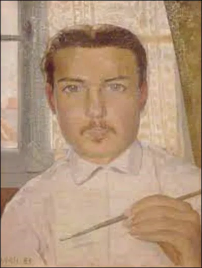 Quel artiste a fait ici son autoportrait, alors qu'il n'est âgé que de dix-huit ans, en 1889 ?