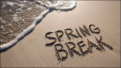 Vrai ou faux ? Aux États-Unis, la Californie est la première destination des étudiants pour le "Spring Break", les vacances de printemps avant les examens.