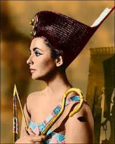 Quelle célèbre actrice incarne la reine d'Égypte Cléopâtre dans ce film de 1963 ?