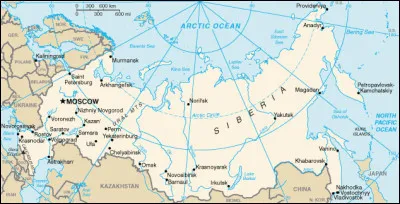 Avec combien de pays la Russie partage-t-elle ses frontières ?