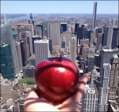 Quelle ville est connue comme la Big Apple ?