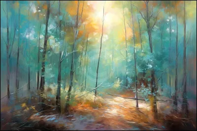 Les oiseaux chantent joyeusement sous les [...] du matin.