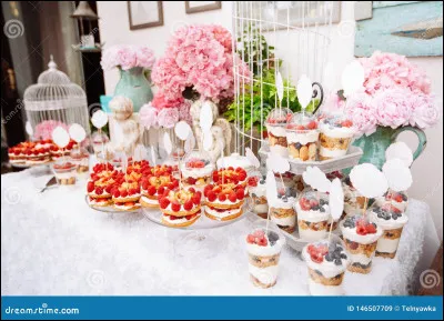 Tu décides finalement d'aller près de la rivière. Il y a aussi un banquet et de la musique. Tu vois ton animal de compagnie qui te rejoint, un faon. Tu te diriges vers le banquet. Tu prends :