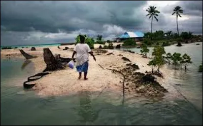 Le Kiribati est un État insulaire enclavé.
