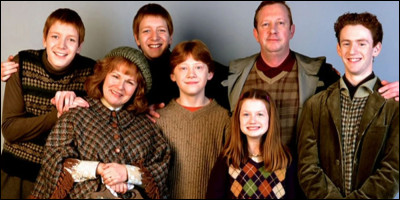 Qui fait partie de la famille Weasley parmi ces propositions ?