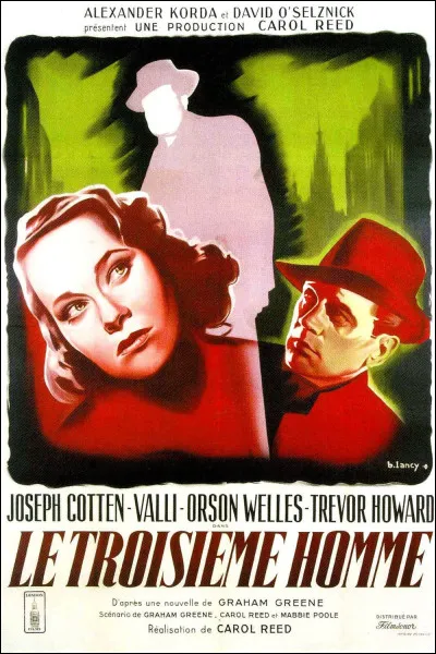 "Le Troisième homme" est un long-métrage interprété par Orson Welles.