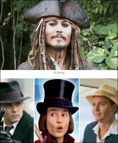 Quel acteur préfères-tu ? (Dans ceux que je te propose)