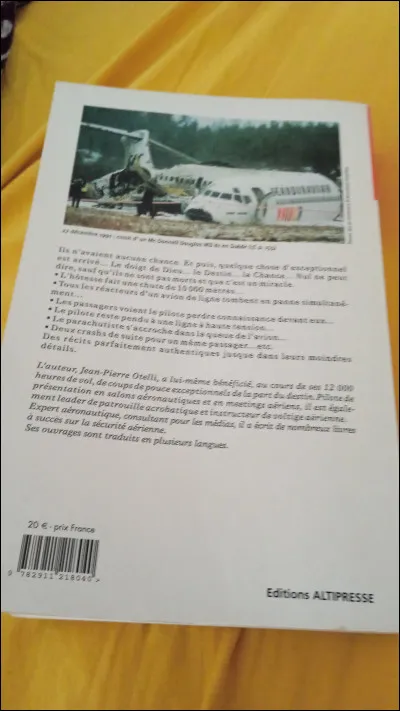 Jean-Pierre Otelli s'est-il écrasé ?
