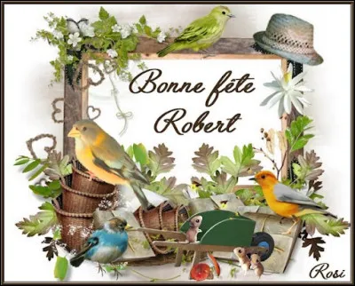 On finit avec la saint Robert, le 30 avril ! Lequel est un célèbre Photographe ?