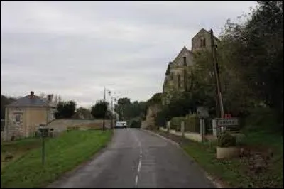 Village des Hauts-de-France, entre Soissons et Château-Thierry, Lhuys se situe dans le département ...
