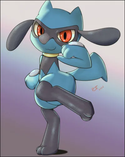 Regarde Riolu ! comme il est chou ! Mais comment sappelle son évolution ?