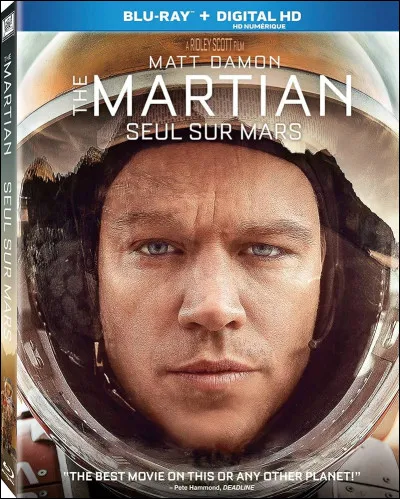 "Seul sur Mars" est un long-métrage mis en scène par Ridley Scott.
