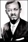 Patrice Lumumba, fondateur du Mouvement national congolais, milita pour l'indpendance du Congo belge, fut premier ministre en 1960, destitu en 1961 et assassin.