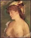 Le tableau 'La blonde aux seins nus' est une oeuvre d'Edouard Manet.