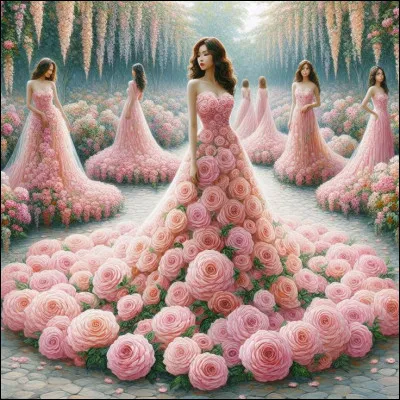 Bien qu'un peu intimidée, cette top-modèle est venue nous saluer pour clore cette fête ! Que va-t-il se passer si vous l'applaudissez trop fort !