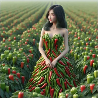 Quant à cette robe qui marie le luxe et la simplicité, comment la qualifier ?