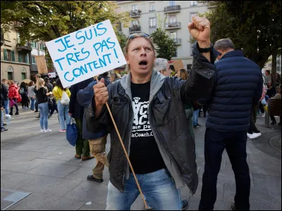 Celui qui n'est pas du tout content :